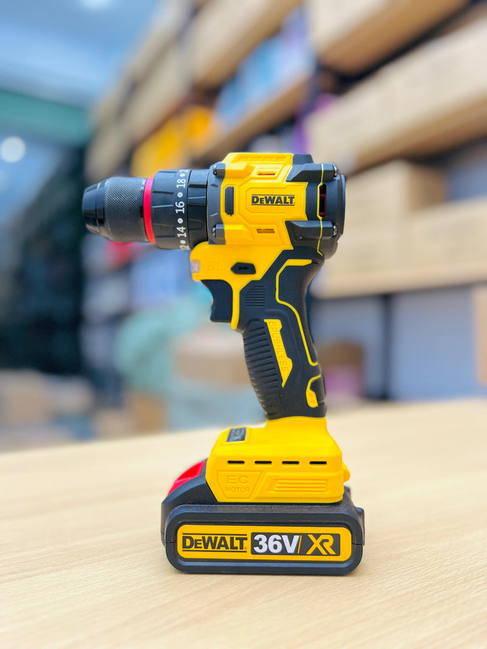DeWalt 36v Brushless Drill Machine with Box